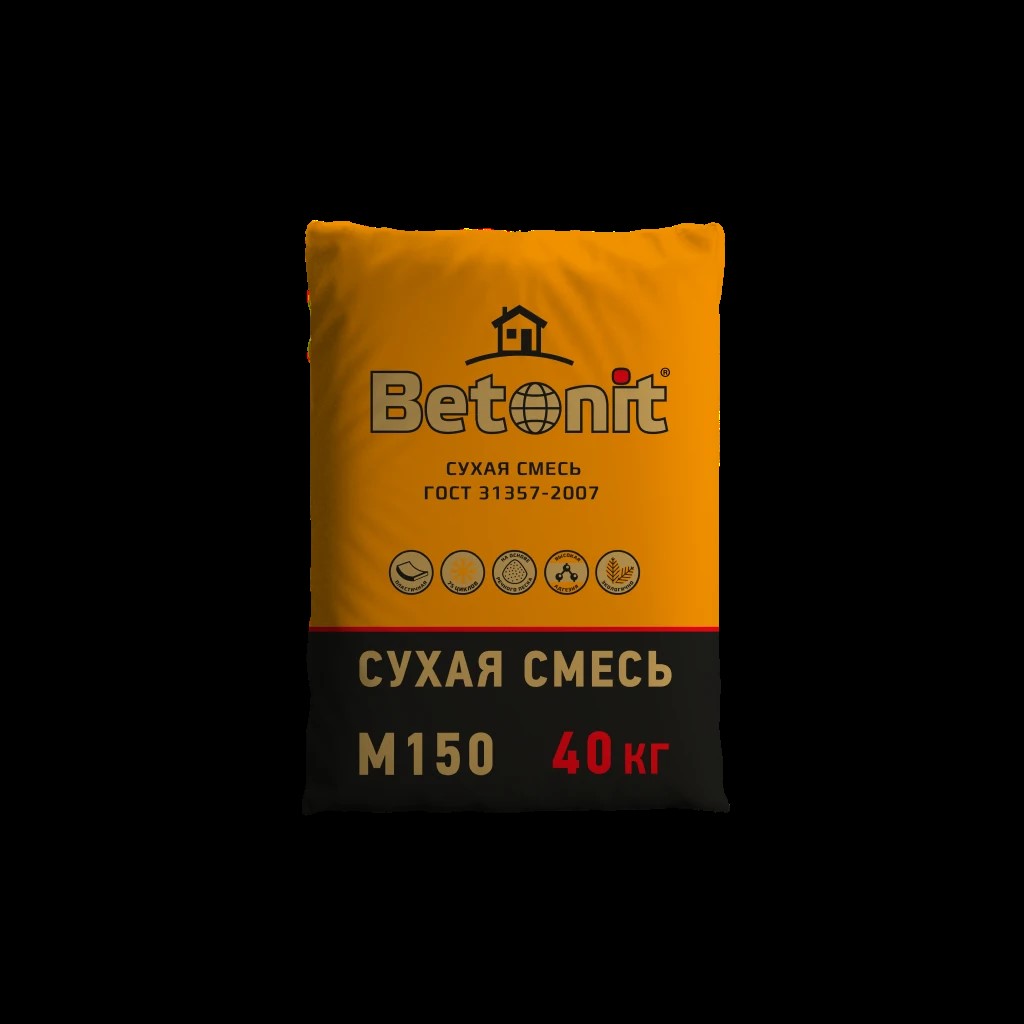 Сухая универсальная смесь М150 Betonit 40кг