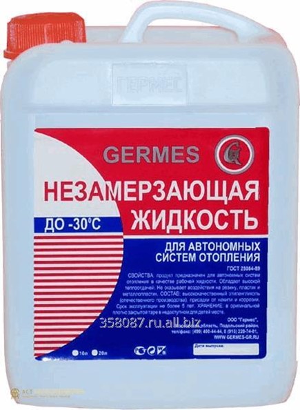 Противоморозная добавка  10 л Гермес