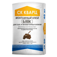 Клей для блоков Кварц 25кг
