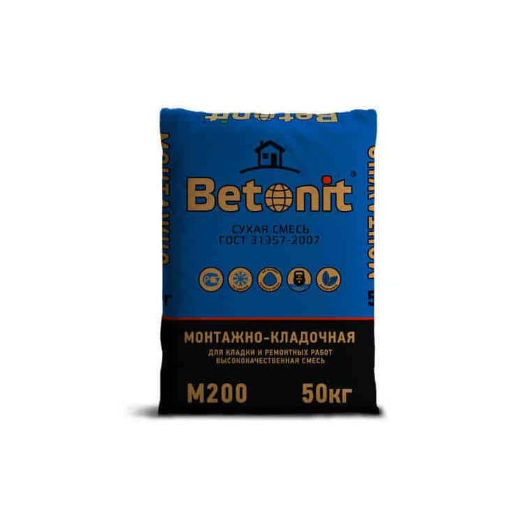 Монтажно-кладочная М200 Betonit 40кг