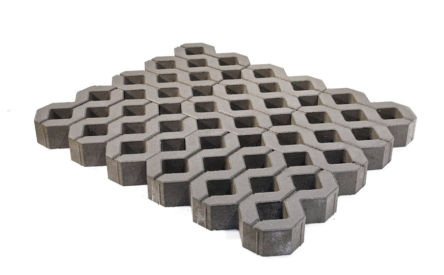 Газонная решетка 400х600х100