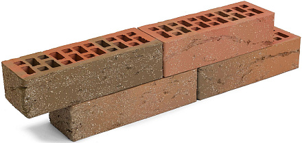 Кирпич облицовочный баварская кладка евро кора дуба с песком М-150