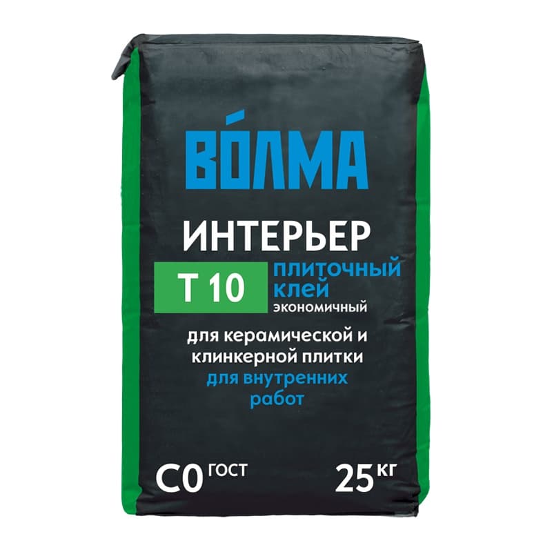 Клеевая цементная смесь Волма Интерьер СО 25кг.