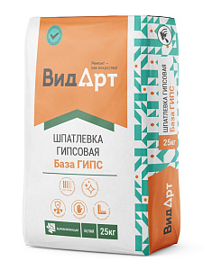Шпатлевка гипсовая База Гипс «ВидАрт», 25 кг