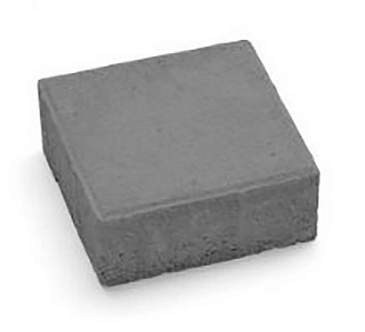 Тротуарная плитка 200х200х60 серый