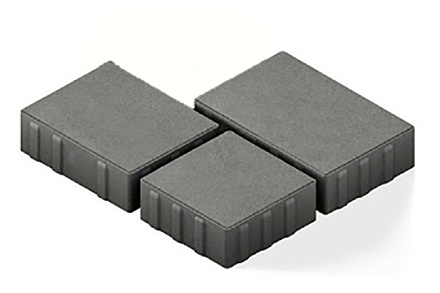 Тротуарная плитка Новый город 240х160, 200х160, 160х160 мм серый