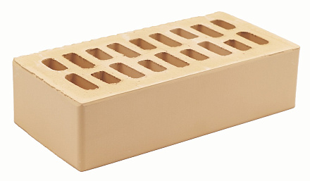 Кирпич облицовочный слоновая кость одинарный гладкий М-150 УС БКЗ