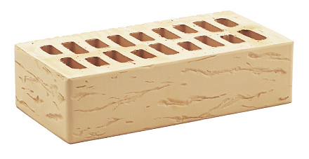 Кирпич облицовочный слоновая кость одинарный Береста М-150 БКЗ