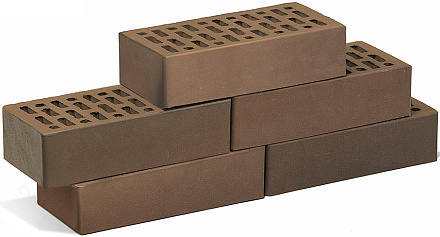 Кирпич облицовочный Браер кладка Мокко одинарный гладкий