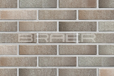 Кирпич облицовочный Браер кладка Дакар одинарный терра Браер