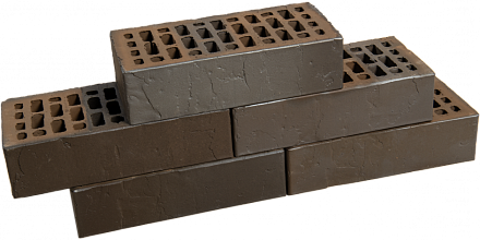 Кирпич облицовочный Браер кладка НУАР одинарный терра М-150 Браер